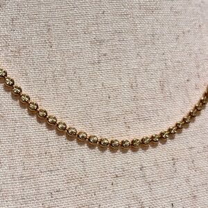 NWOT- Awe Inspired’s Stardust Chain necklace, gold vermeil